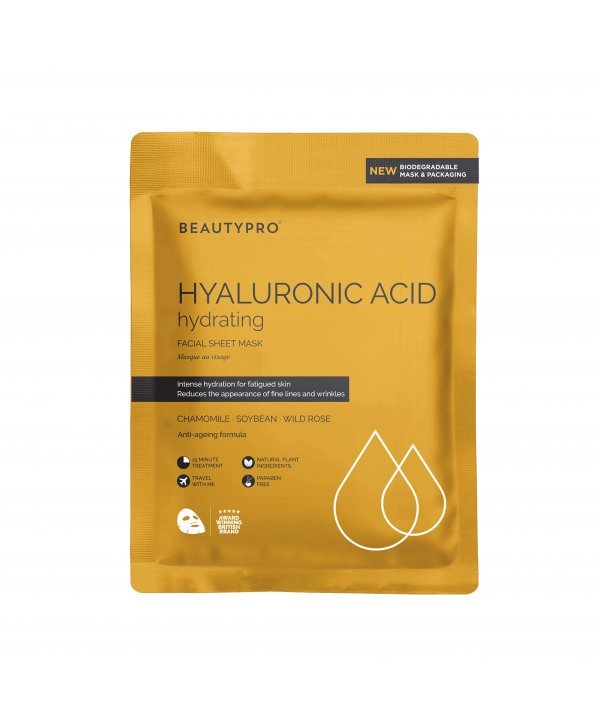 HYALURONIC ACID HYDRATING SHEET MASK 24beauty.ro